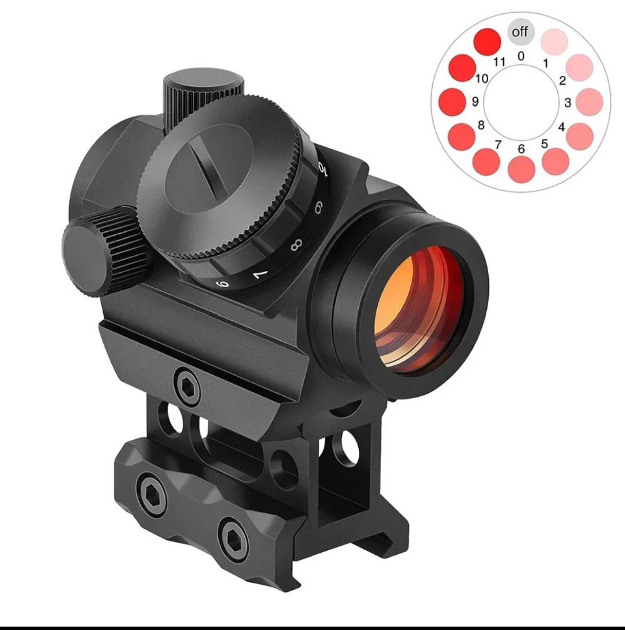 Toy T-2 style Dot Reflex Holographic Sight Scope Airsoft