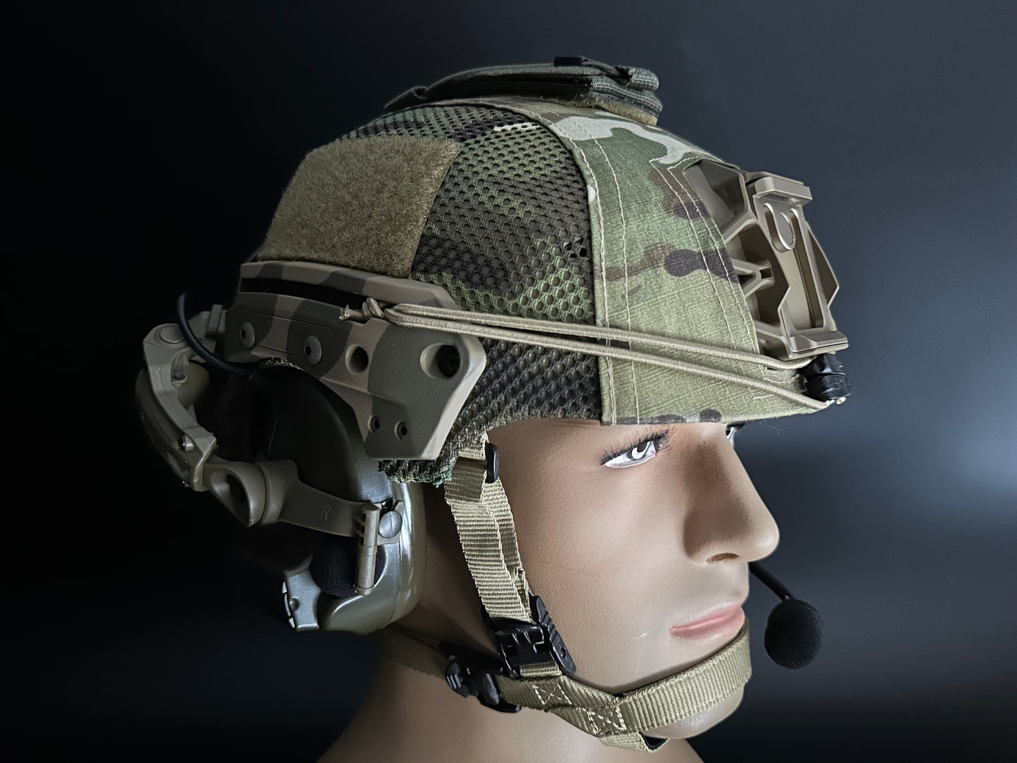 FMA Exfil Helmet airsoft + COMTAC`s Seal Team helmet