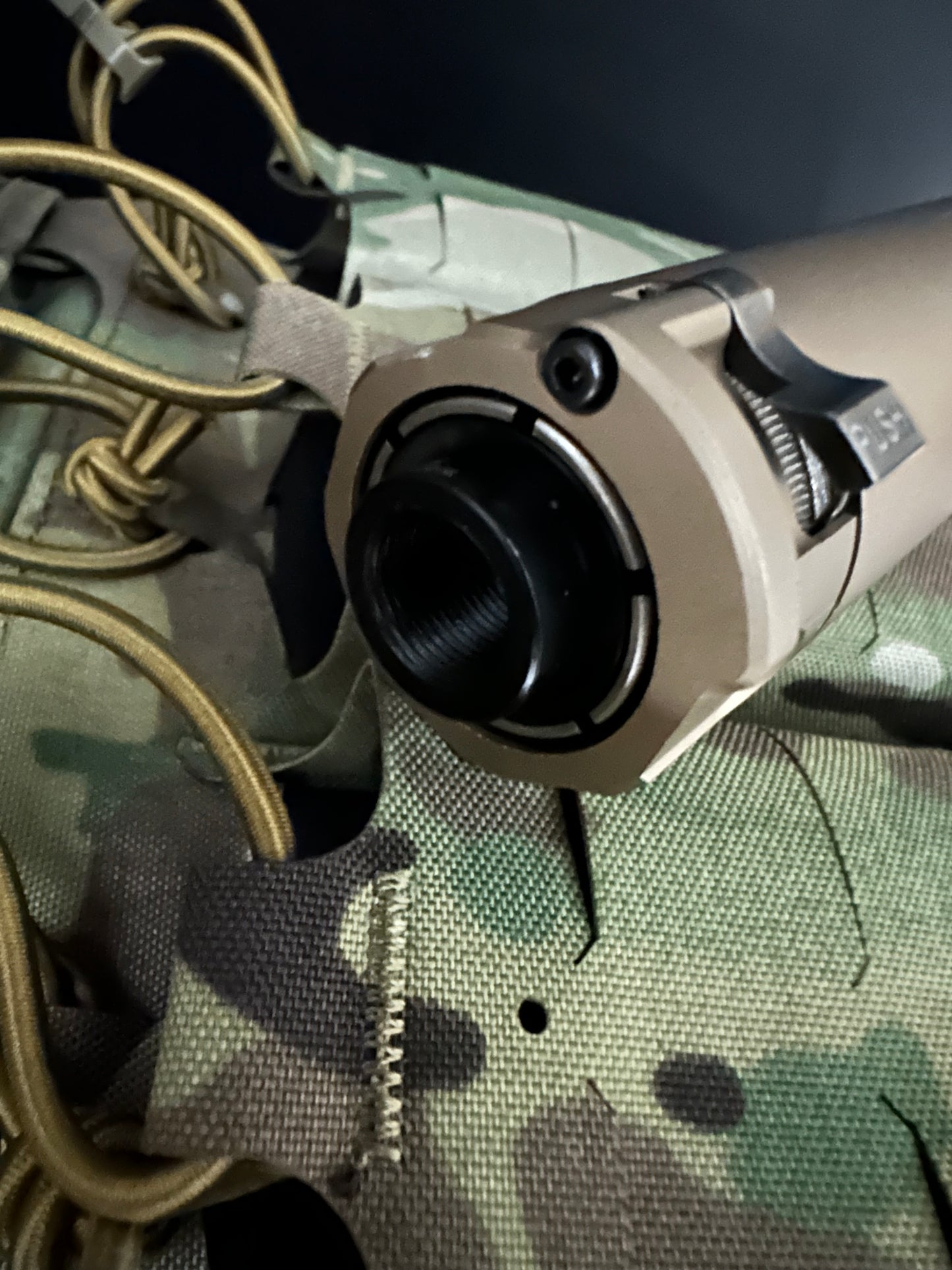 SOCOM SureFire moderator with flash hider