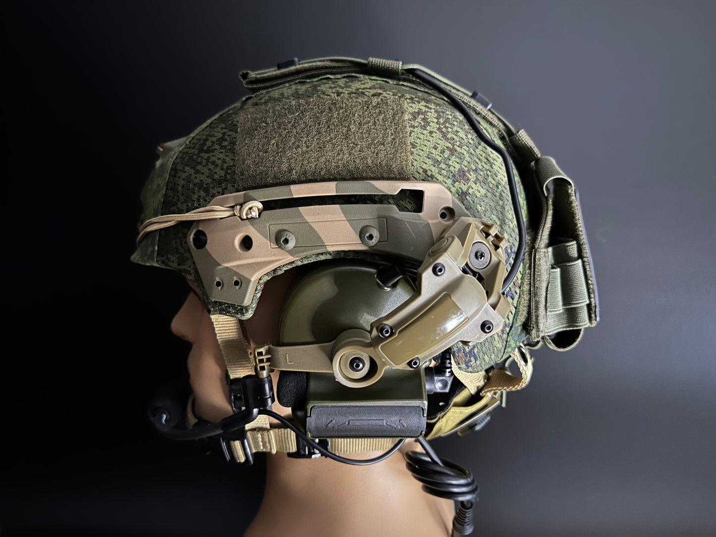 EMR Camo FMA Exfil Helmet