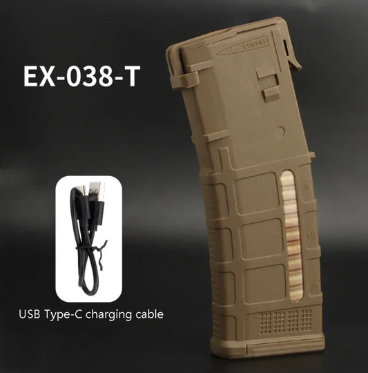 PMAG Battery power bank 3500mah USB connection with 2x inert bullets