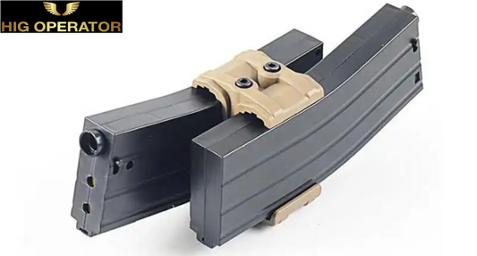 1x Magazine coupler Tan or Black