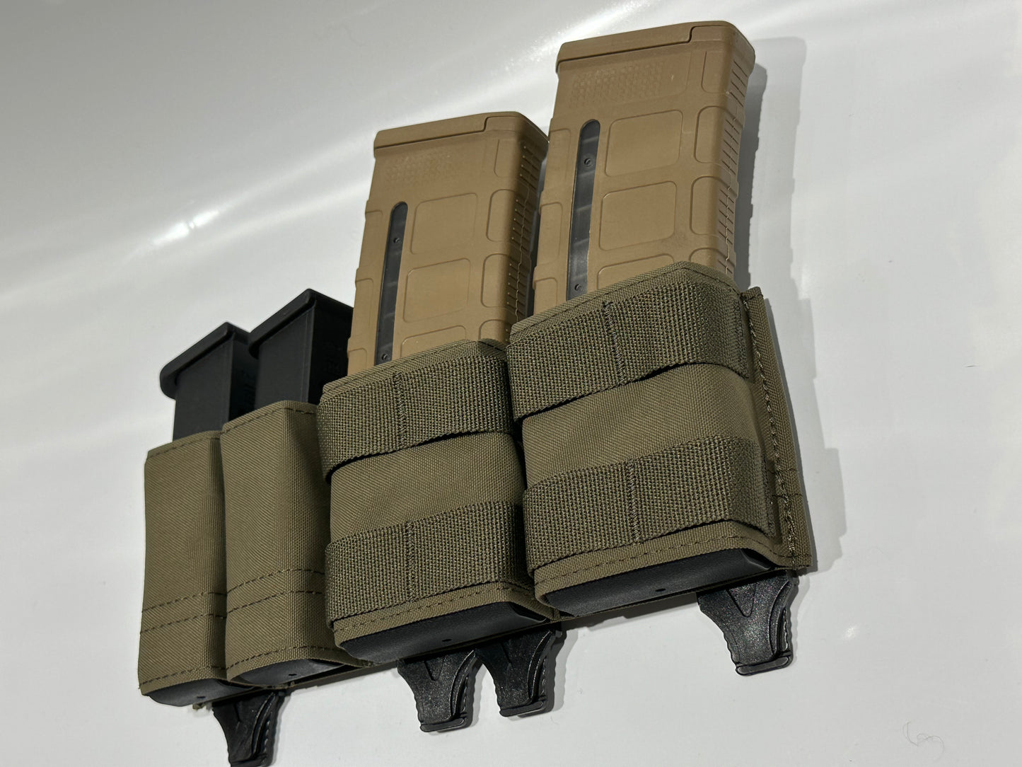 Double 5.56 & Pistol mag pouch