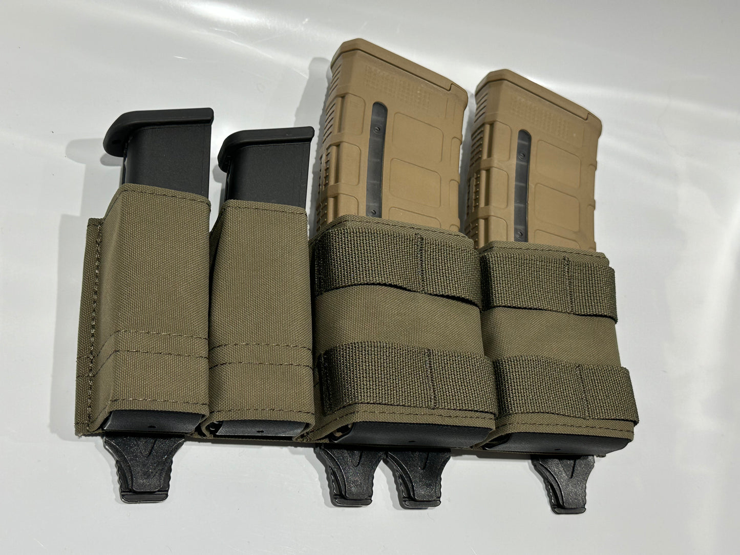 Double 5.56 & Pistol mag pouch