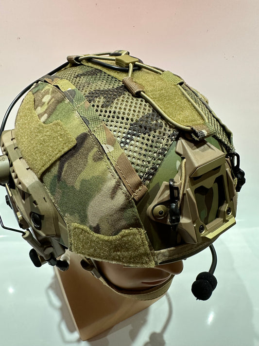 Super high cut Fast helmet with Comtac IV`s