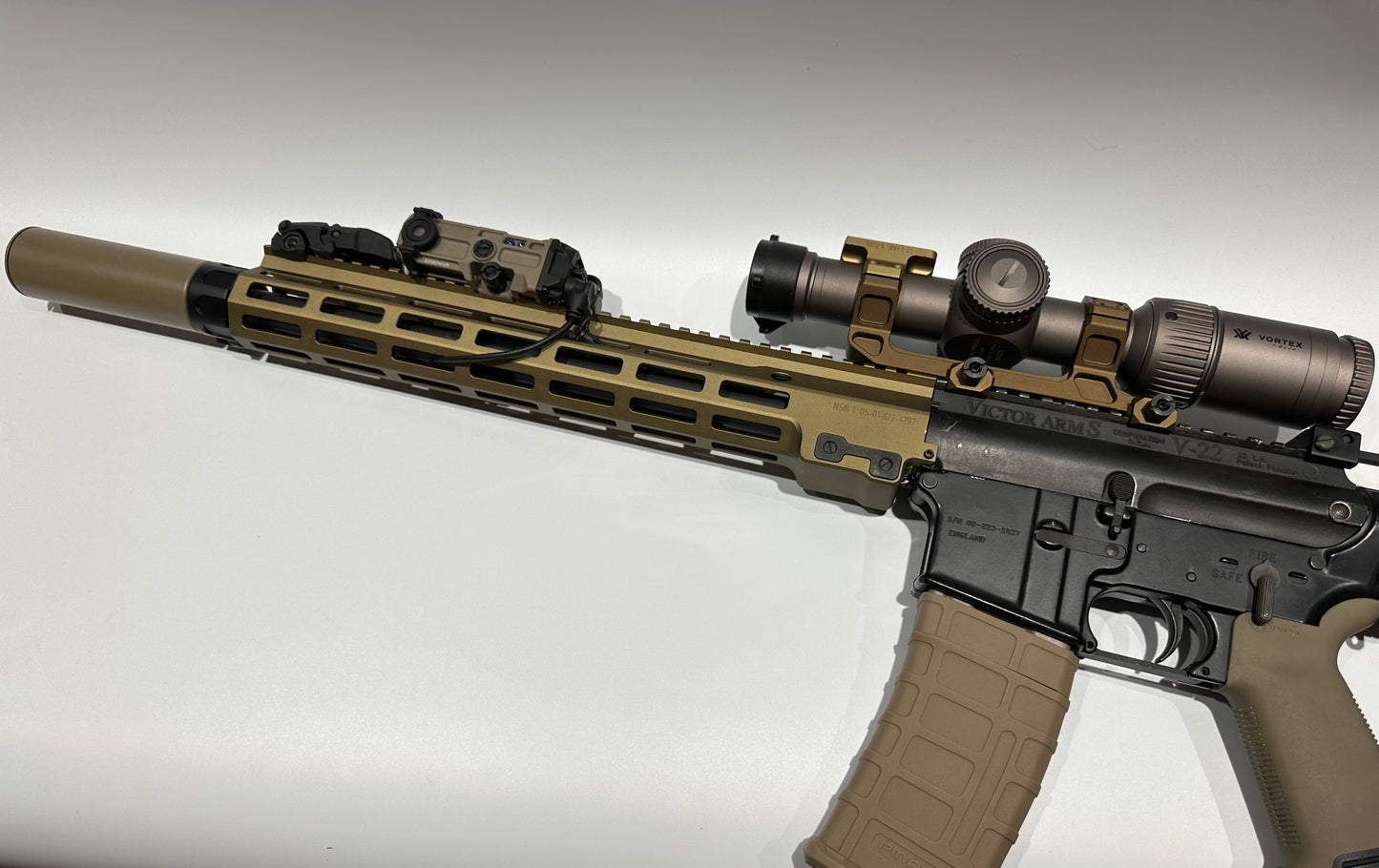 13.5" M-LOK Rail for M Series rifles