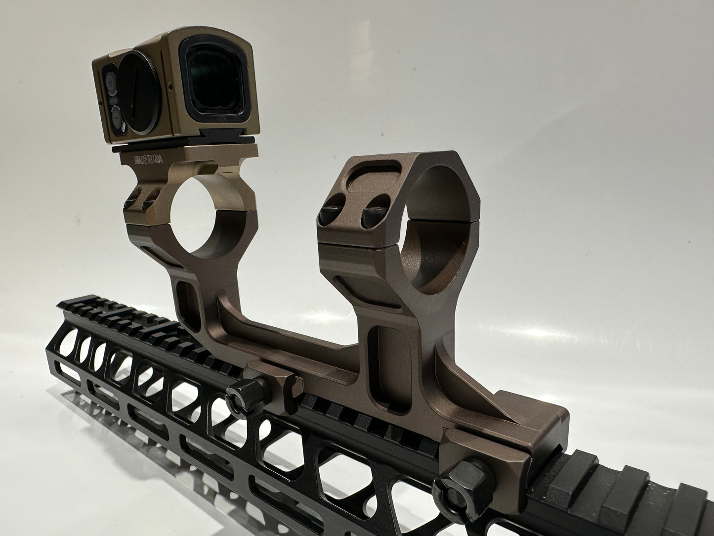 30mm tube KS1 Rifle scope mount with P2 Red dot.