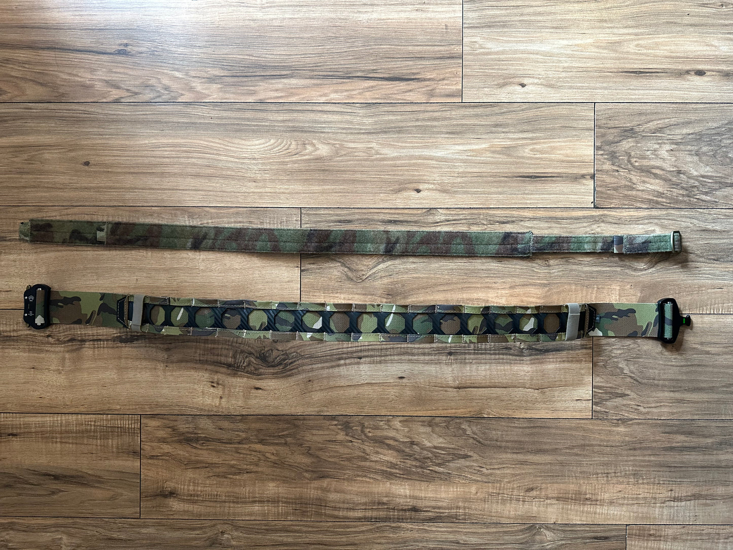 Shooter belt with Bison inner belt 28"-32" MOLLE