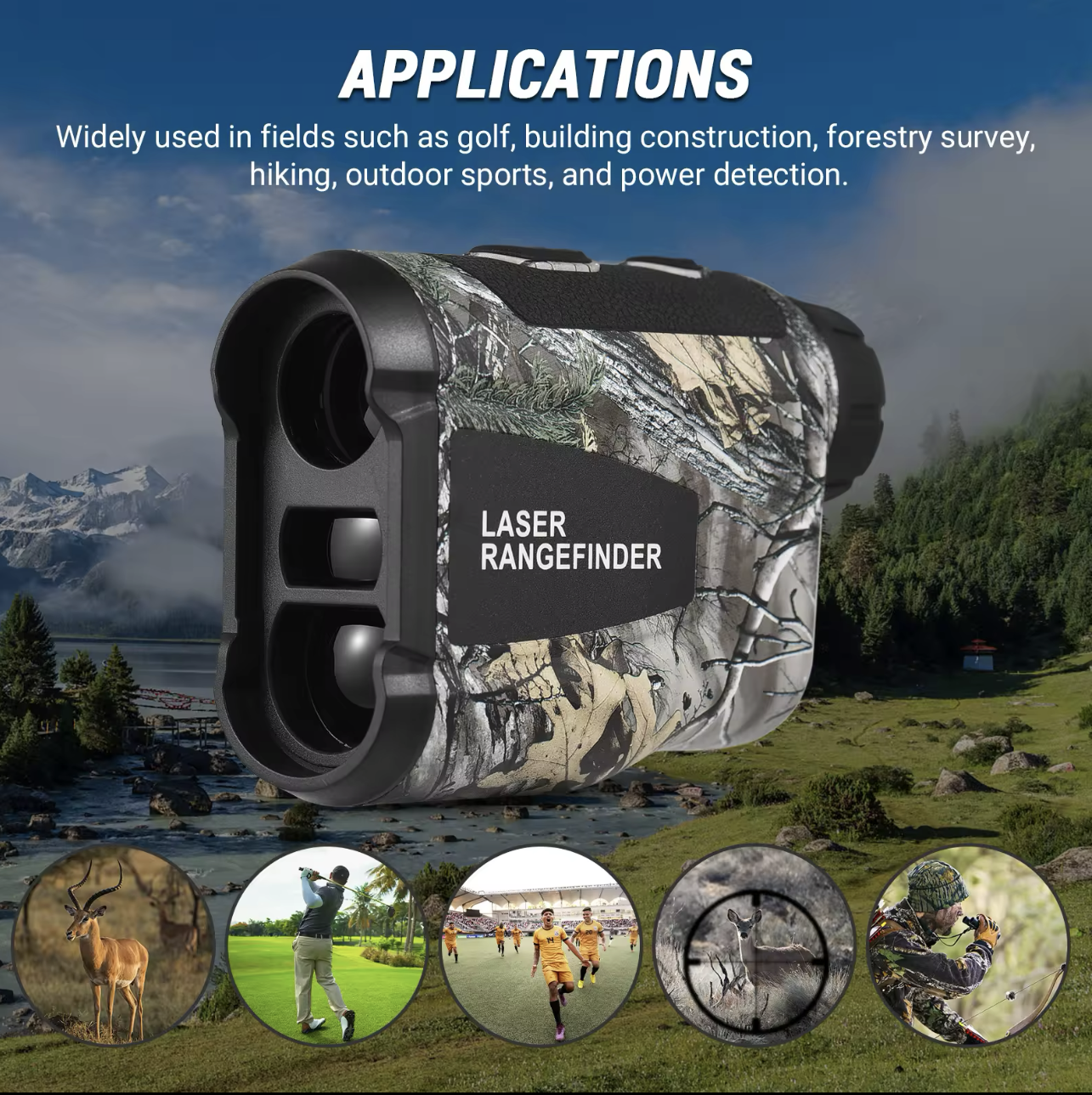 600 Meter Laser Range Finder