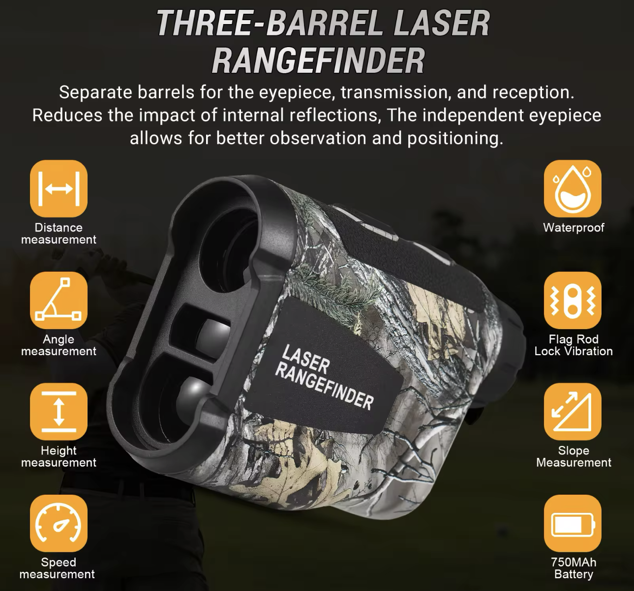 600 Meter Laser Range Finder