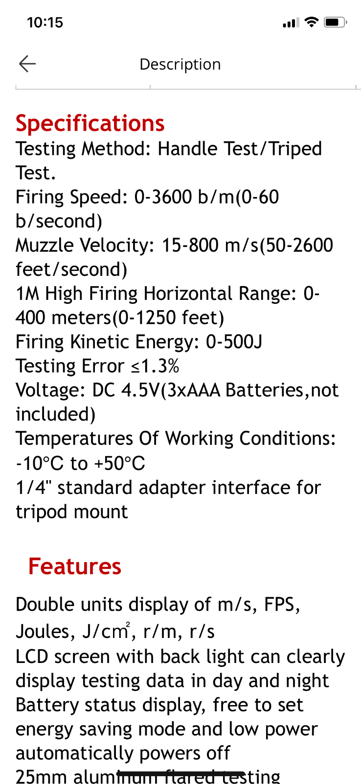 E9800-X Chronograph