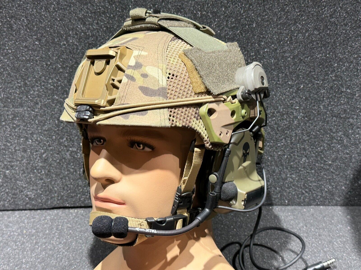 FMA Exfil Helmet airsoft with Functional COMTAC`s Seal Team Airsoft helmet