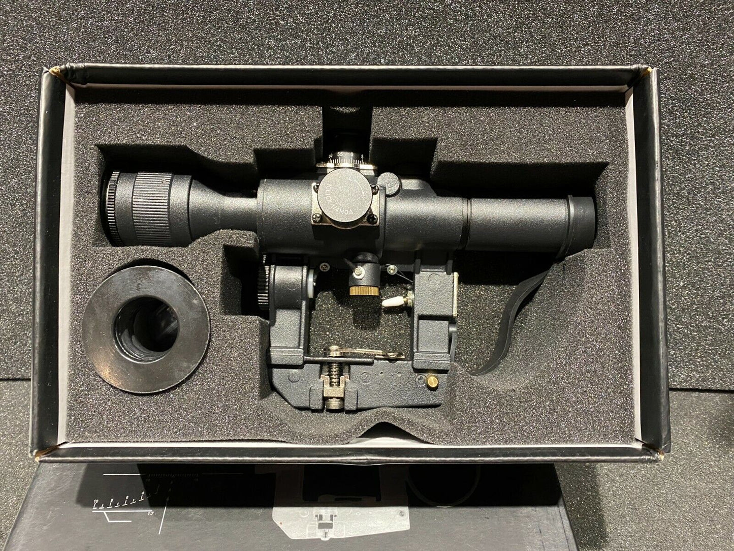 Toy PSO-1 SVD Dragunov sniper 4x26 Illuminated Scope