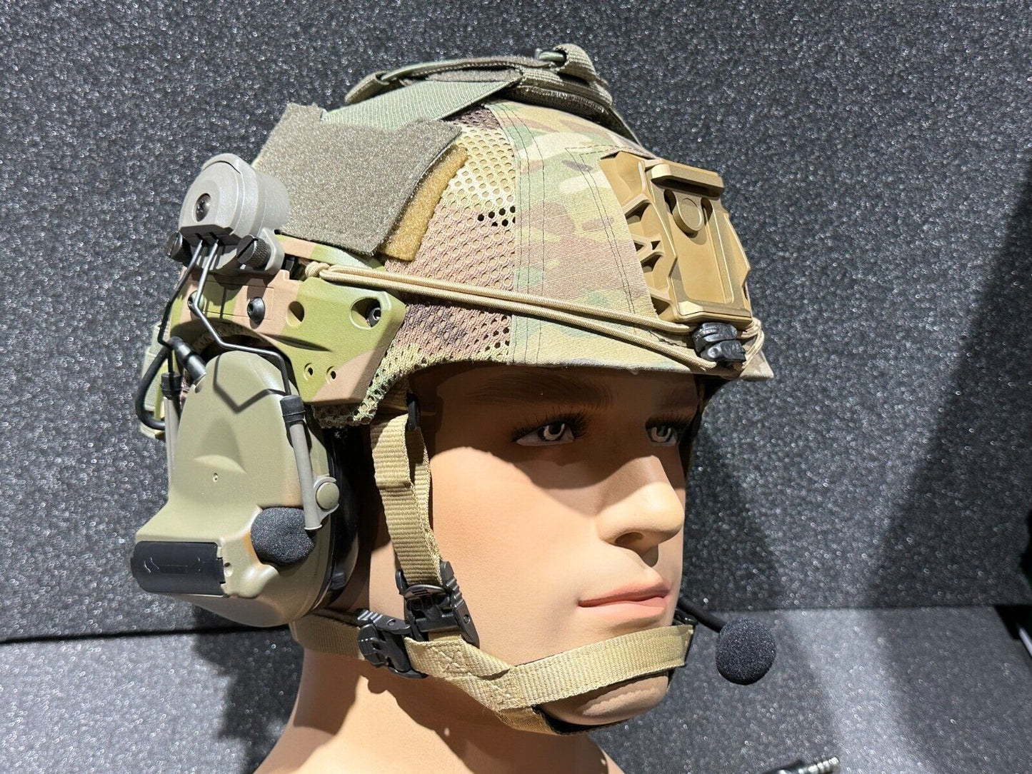 FMA Exfil Helmet airsoft with Functional COMTAC`s Seal Team Airsoft helmet