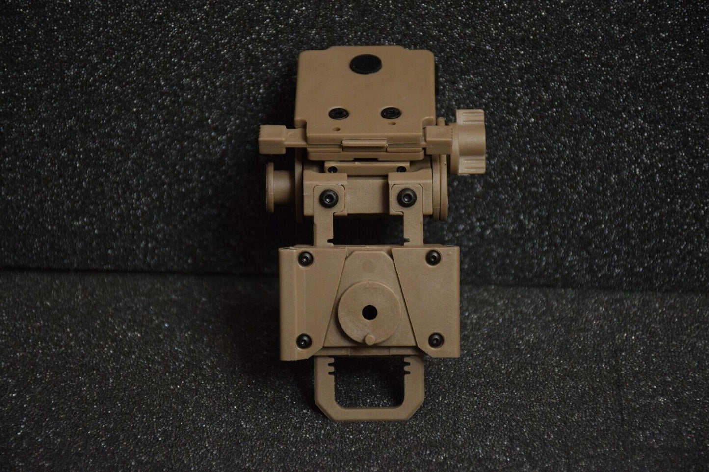 Toy plastic Night Vision NVG Rhino Mount NVG TAN