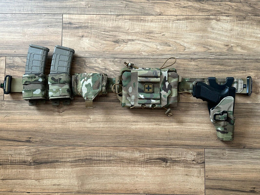 Gunfighter Belt Multicam laser cut size Medium