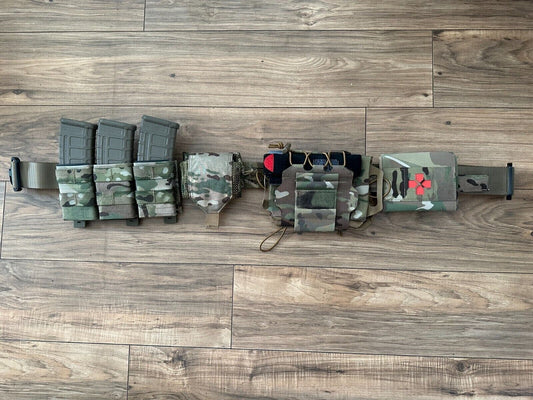 HIG OPERAOTR Gunfighter shooters Belt laser cut AVS MRB fast mag Rig