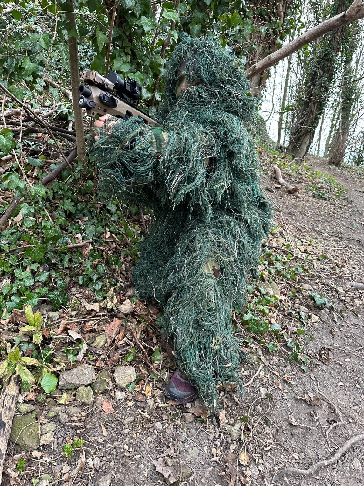 Custom Sniper Ghillie Suit 4 piece