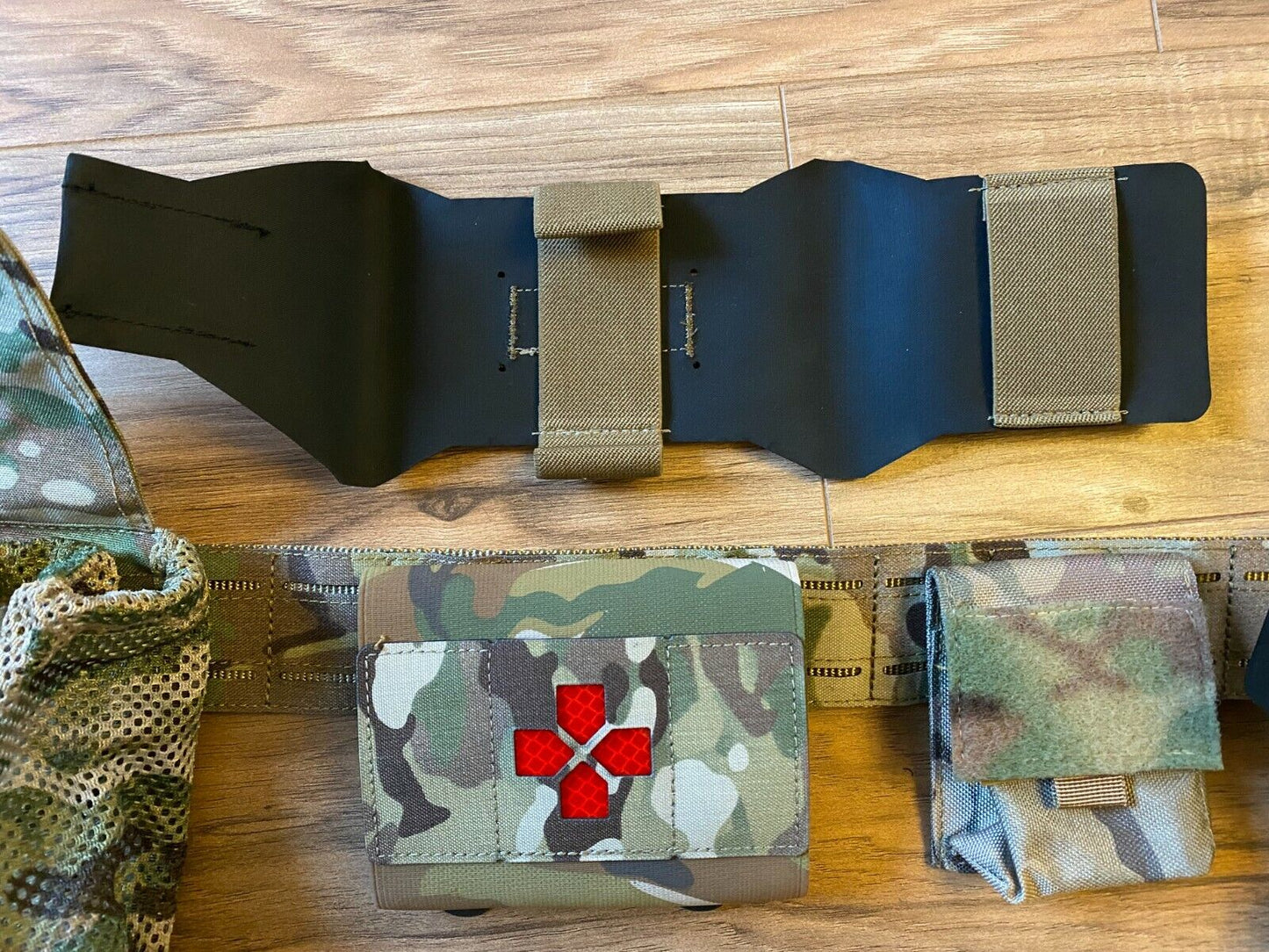 Gunfighter Belt Multicam laser cut size Small Medium Large