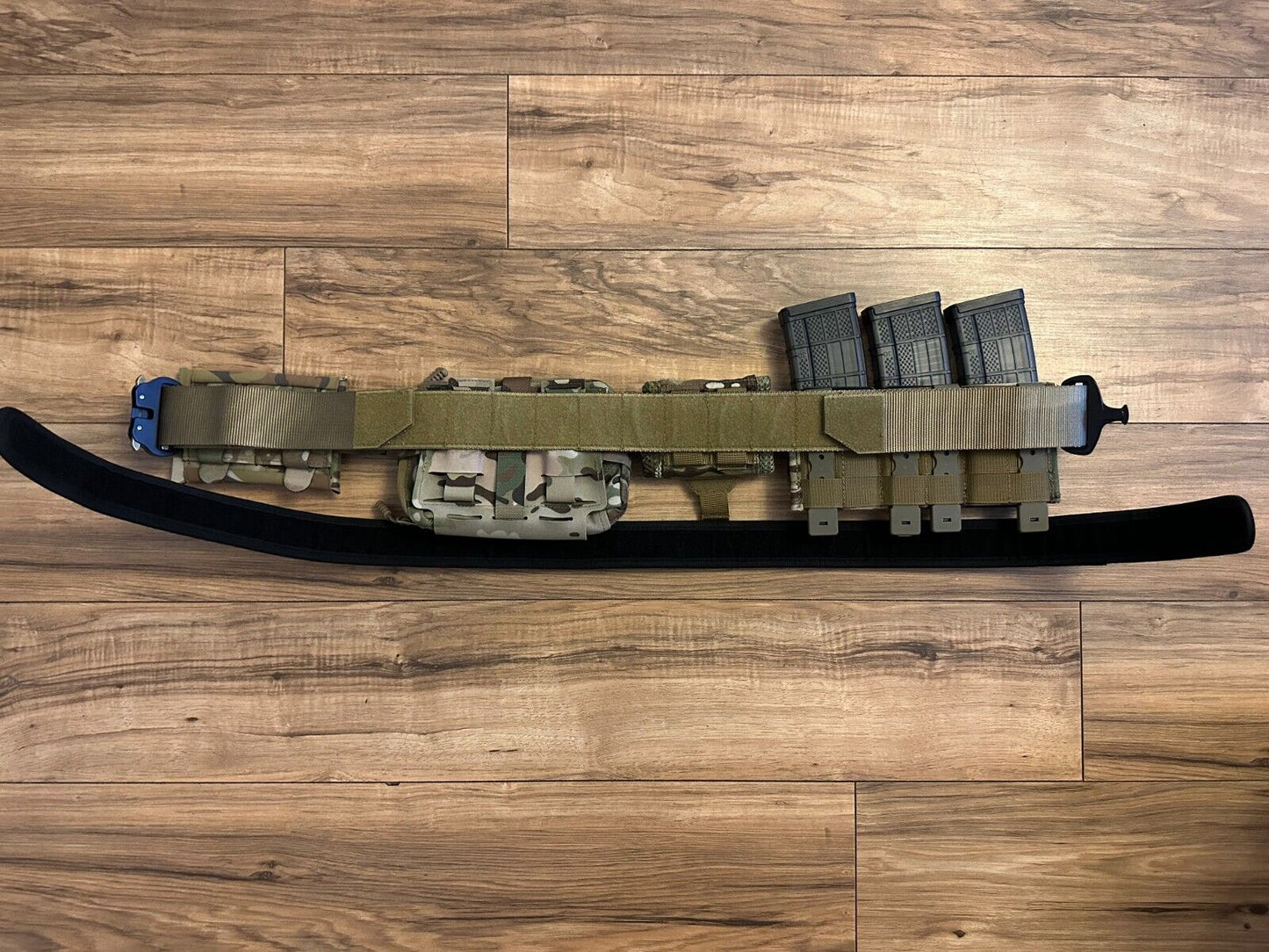 Gunfighter Belt Multicam laser cut size Small Medium Large