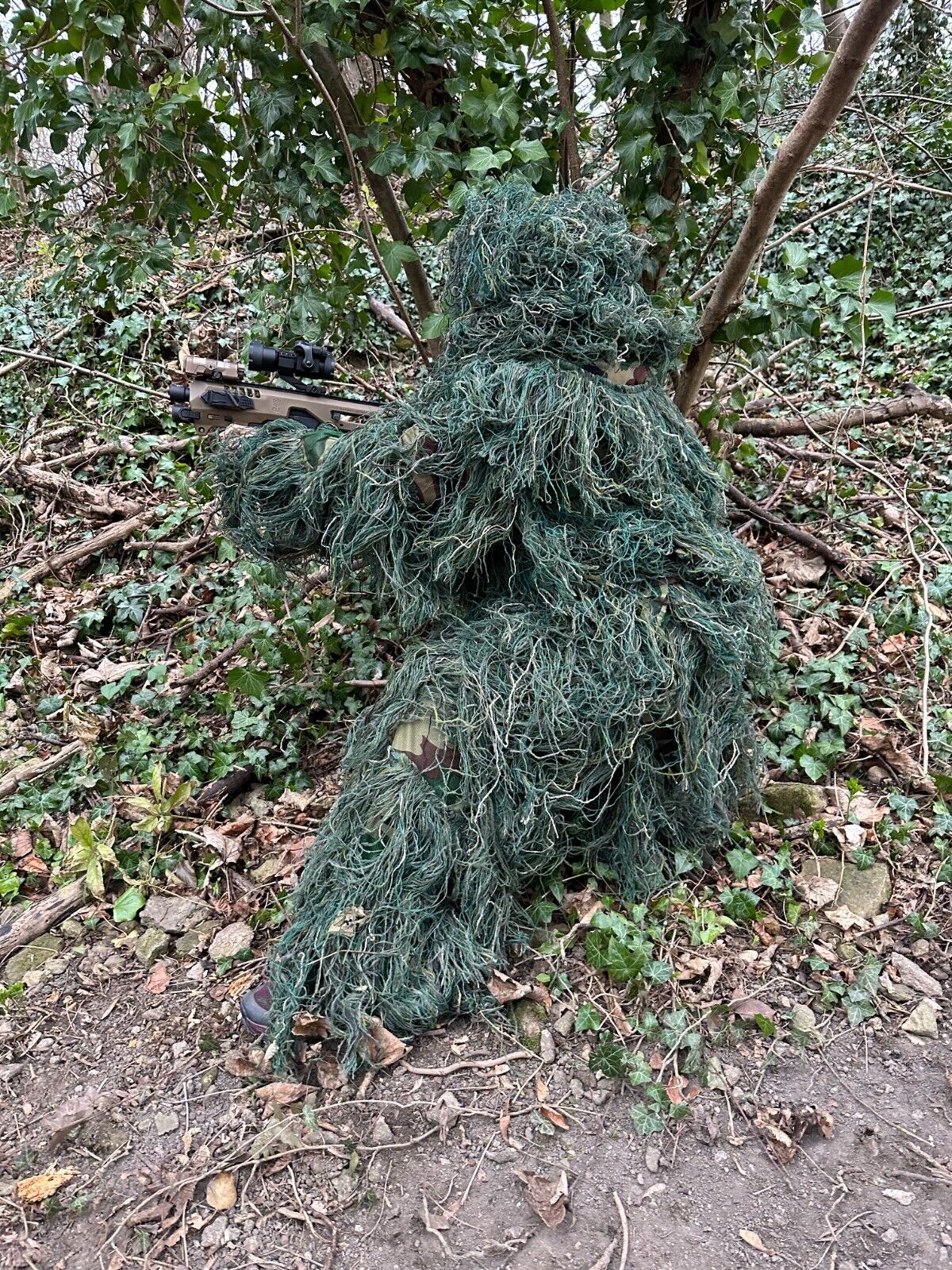 Custom Sniper Ghillie Suit 4 piece