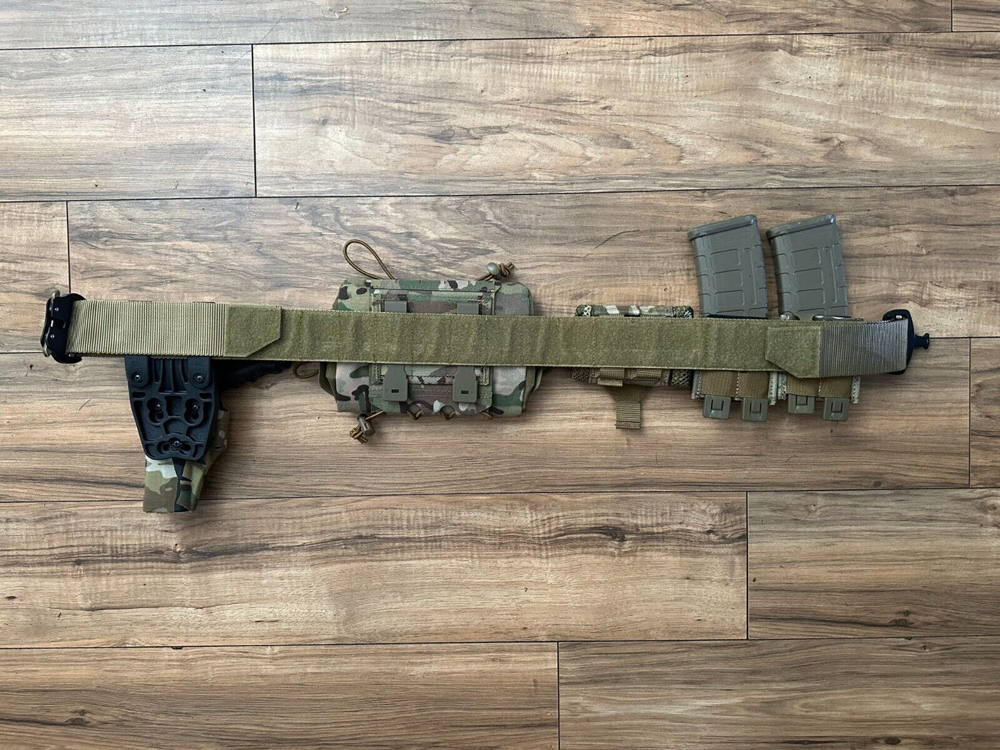 Gunfighter Belt Multicam laser cut size Medium