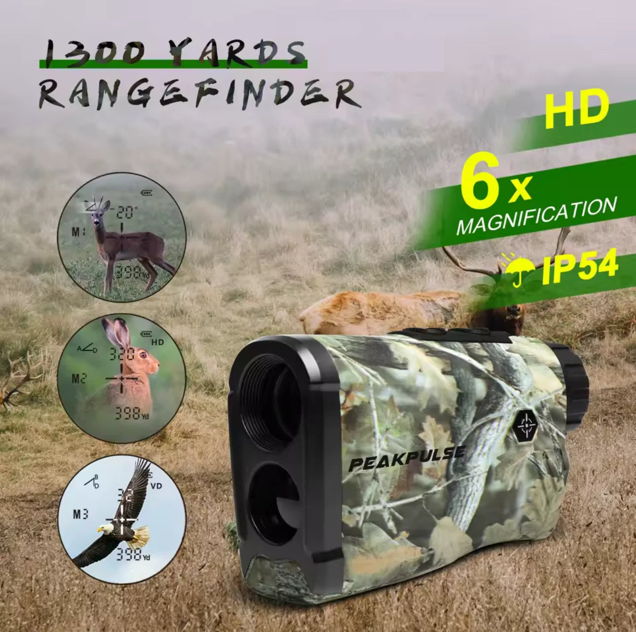 1200 Meter Laser Range Finder