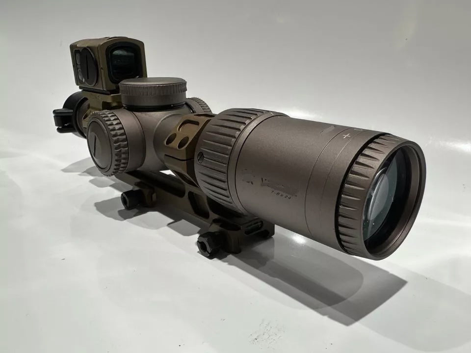 30mm tube KS1 Rifle scope mount with P2 Red dot.