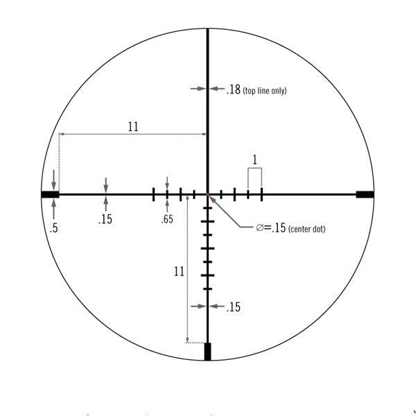 Toy LPVO Razer gen II 1-6x24 Rifle Scope sight