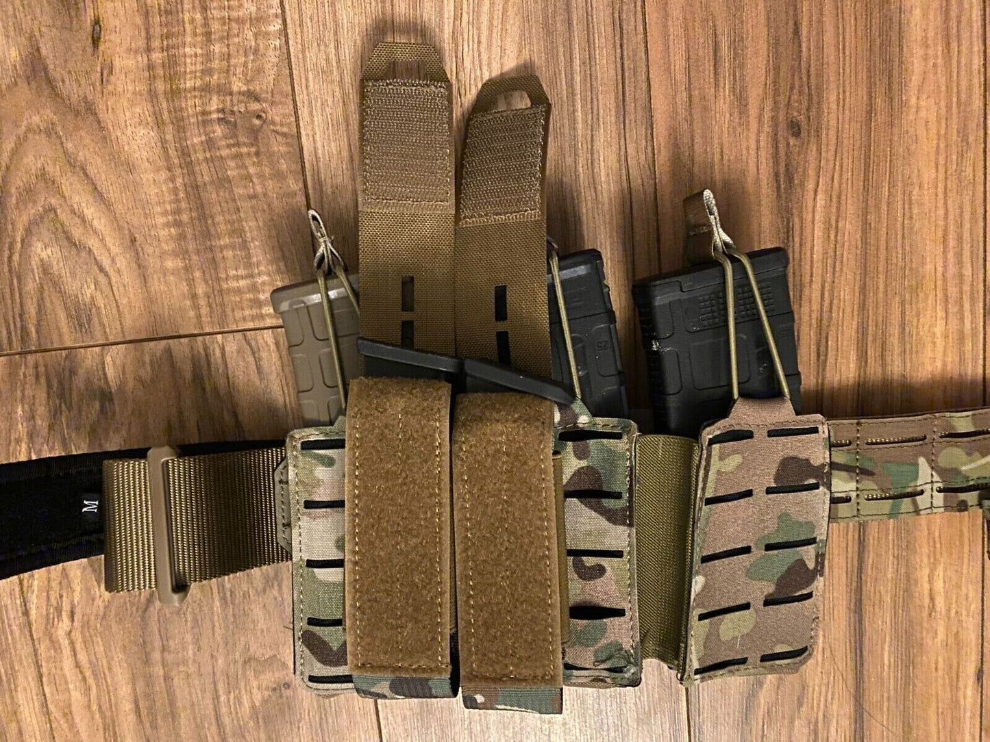 Gunfighter Belt laser cut shooters belt rig