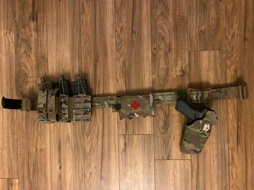 Gunfighter Belt laser cut shooters belt rig